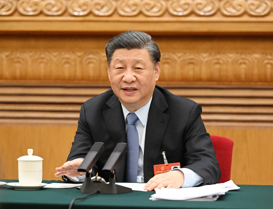 （兩會受權發(fā)布）習近平在參加江蘇代表團審議時強調 牢牢把握高質量發(fā)展這個首要任務